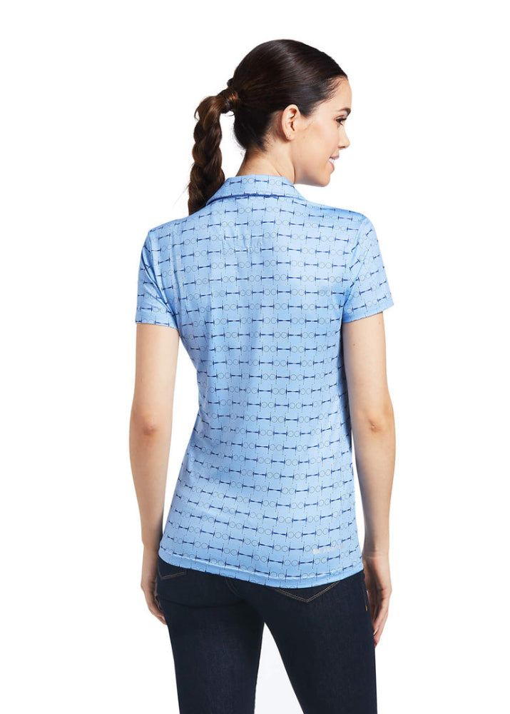 Ariat Motif Short Sleeve Polo Full Check Print