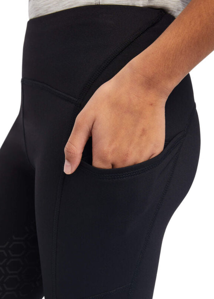 Ariat Venture Thermal Half Grip Black
