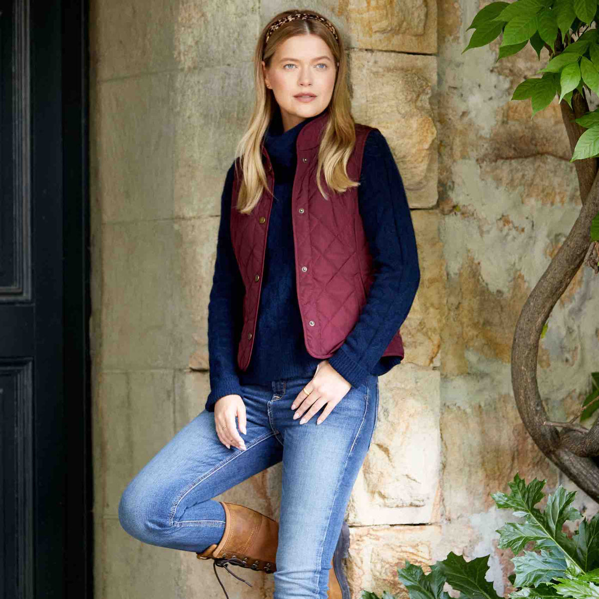 Ariat Woodside Vest Tawny Port