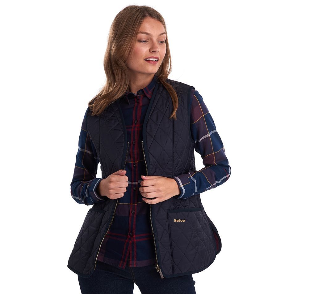 Barbour Betty Fleece Liner Navy