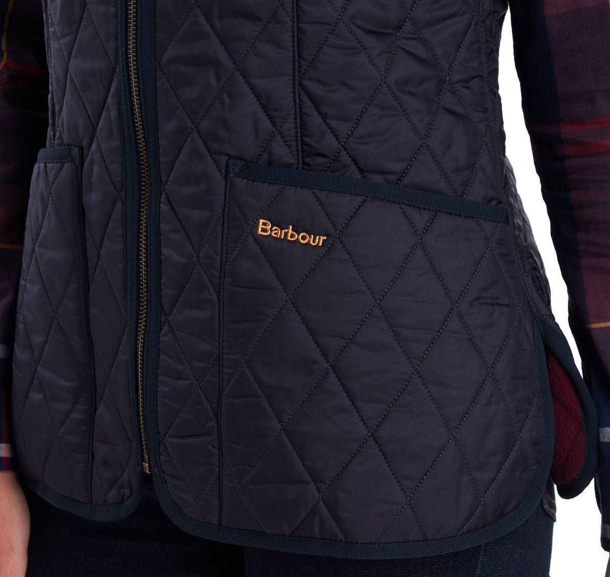 Barbour Betty Fleece Liner Navy
