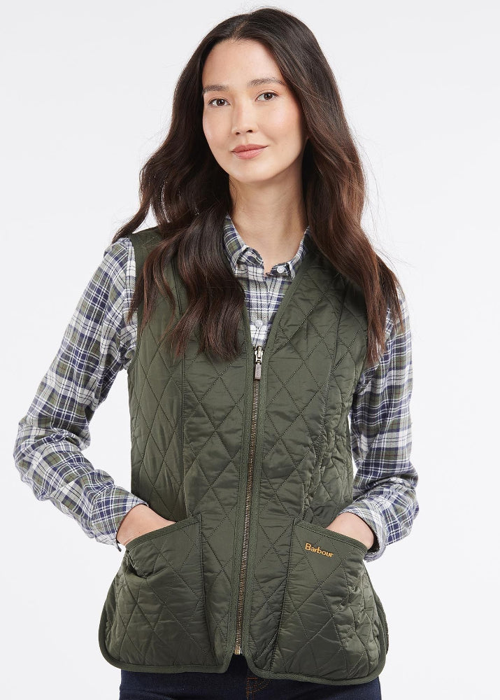 Barbour Fleece Betty Liner Olive
