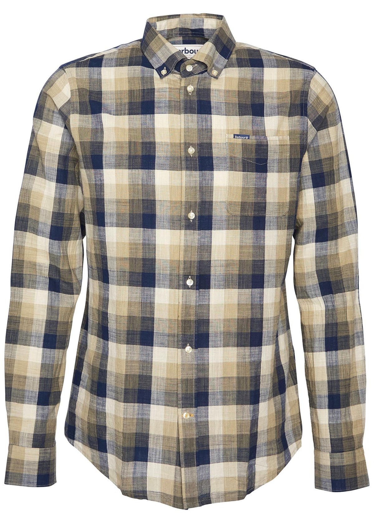 Barbour Hillroad Tailored Fit Shirt Olive