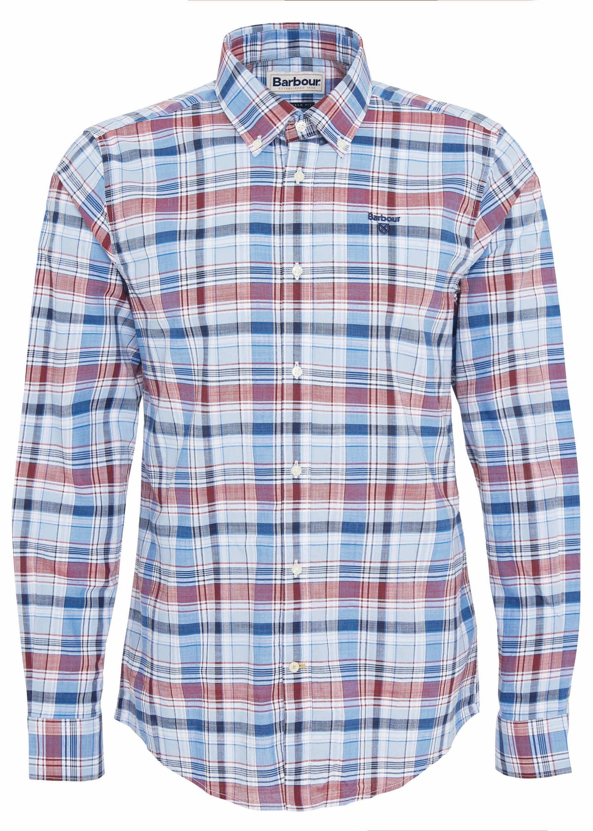 Barbour Hutton Tailored Shirt Red