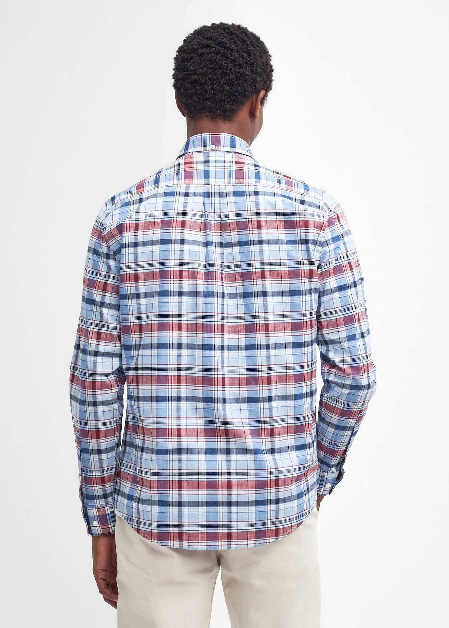 Barbour Hutton Tailored Shirt Red