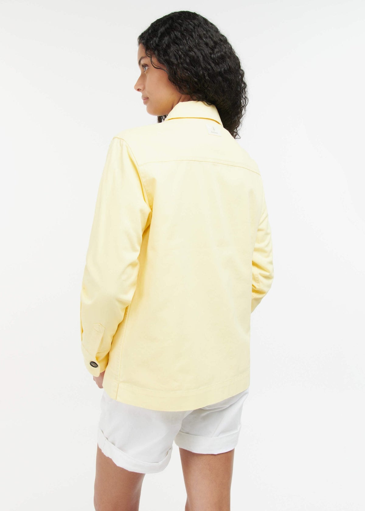 Barbour Leilani Overshirt Buttermilk
