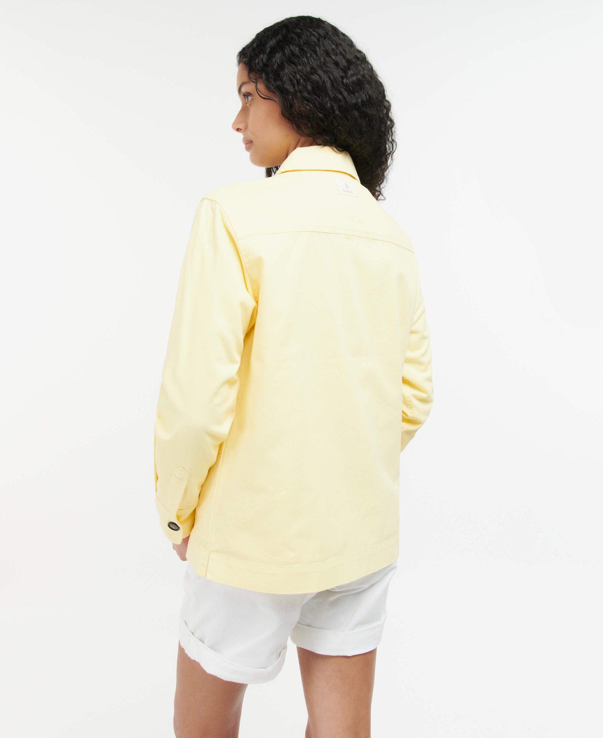 Barbour Leilani Overshirt Buttermilk