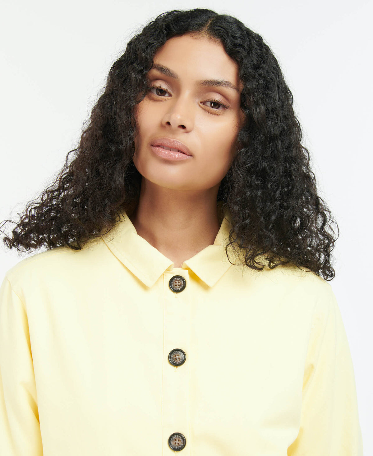 Barbour Leilani Overshirt Buttermilk