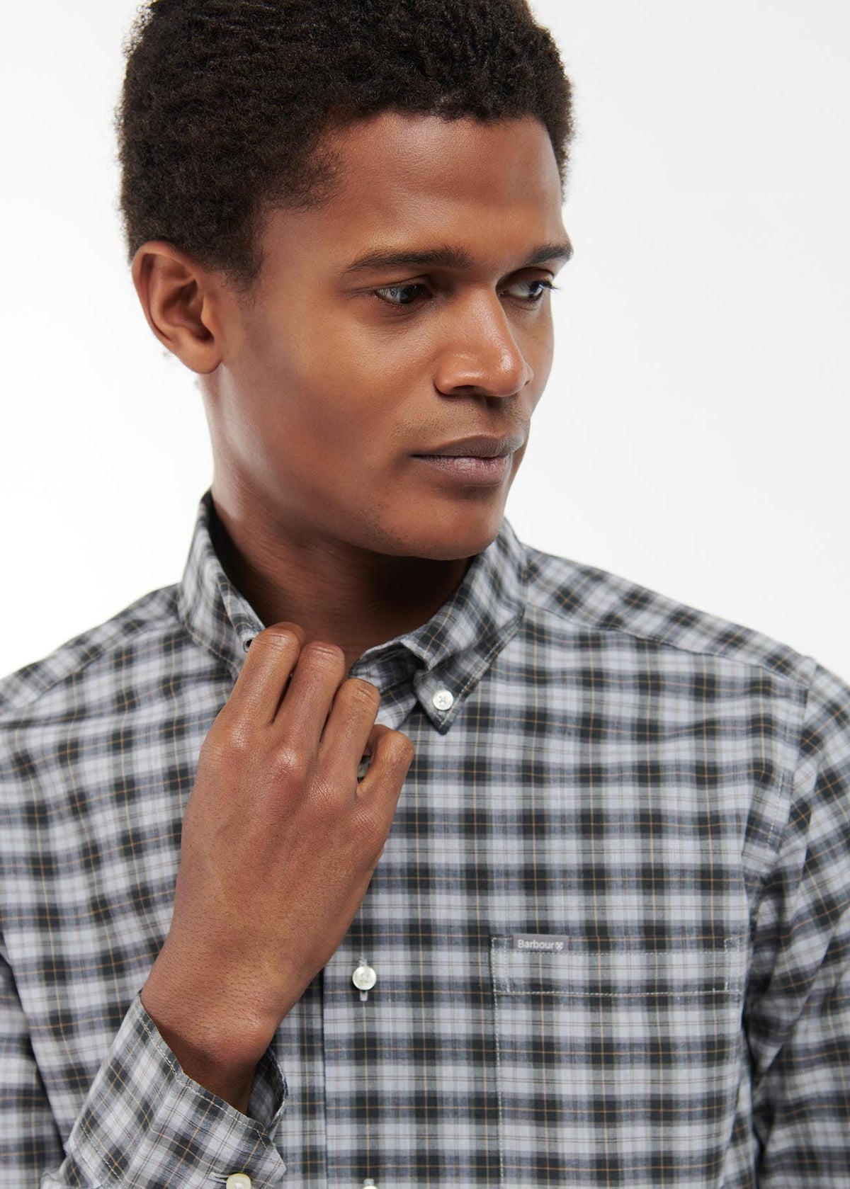 Barbour Lomond Tailored Greystone