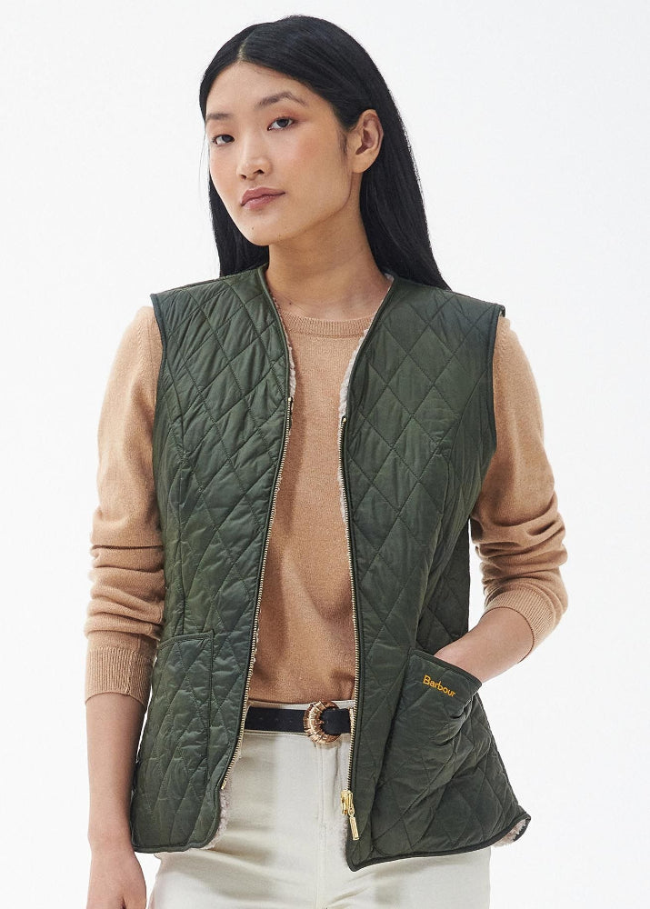 Barbour Markenfield Liner Olive Natural
