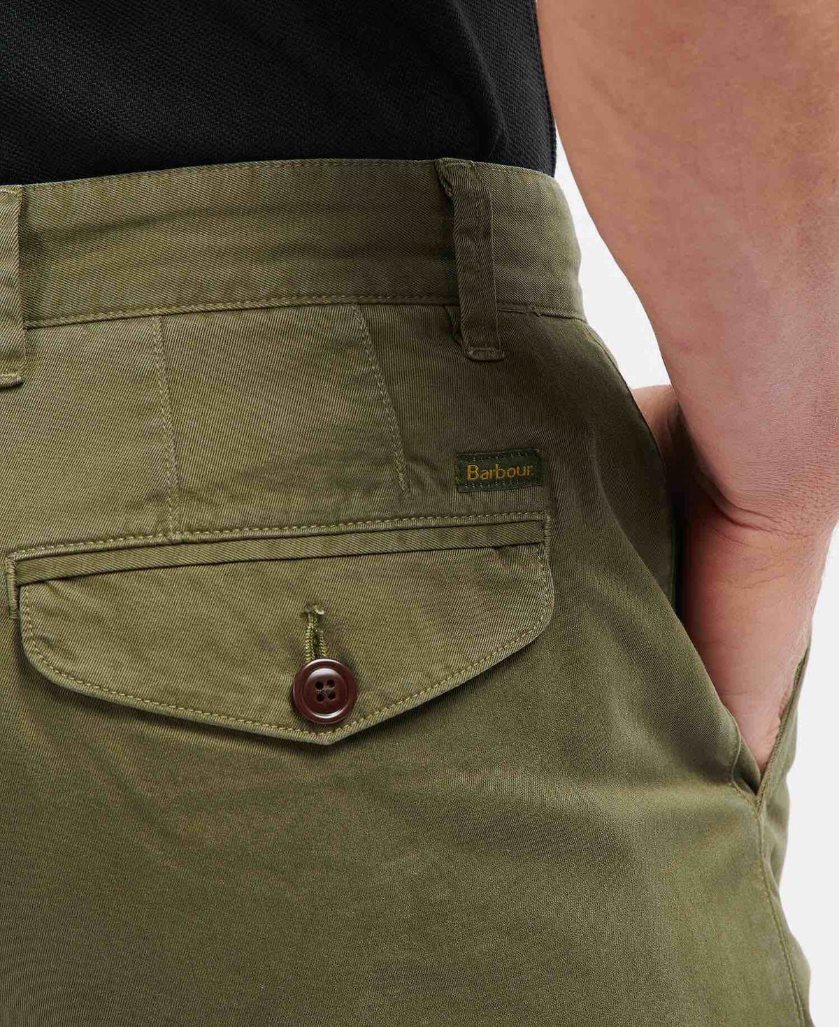 Barbour Neuston Twill Ivy Green