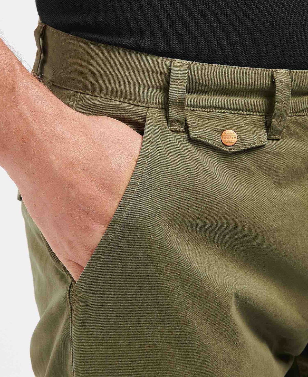 Barbour Neuston Twill Ivy Green
