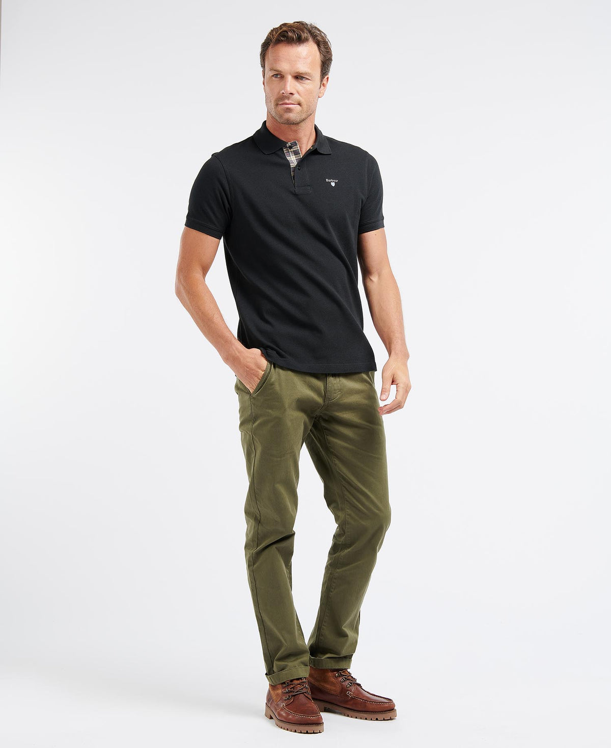 Barbour Neuston Twill Ivy Green