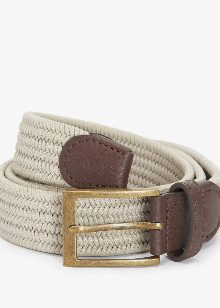 Barbour Nevis Stretch Webbing Belt Mist