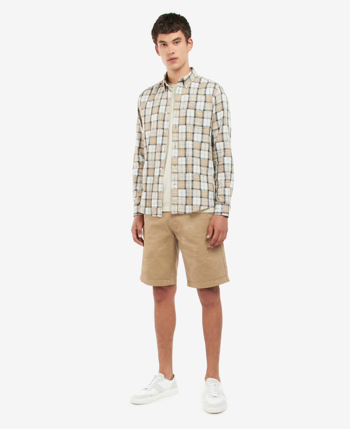 Barbour Patch Tailored Fit Amble Sand