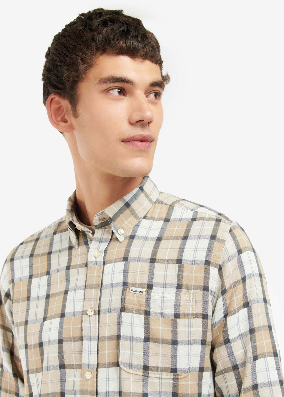 Barbour Patch Tailored Fit Amble Sand