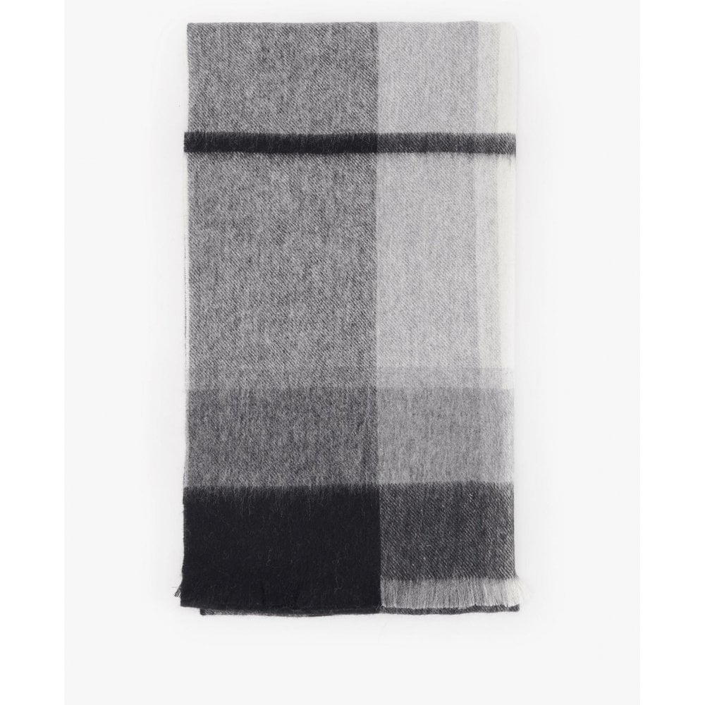 Barbour Rosefield Tartan Scarf Moondrome Tartan