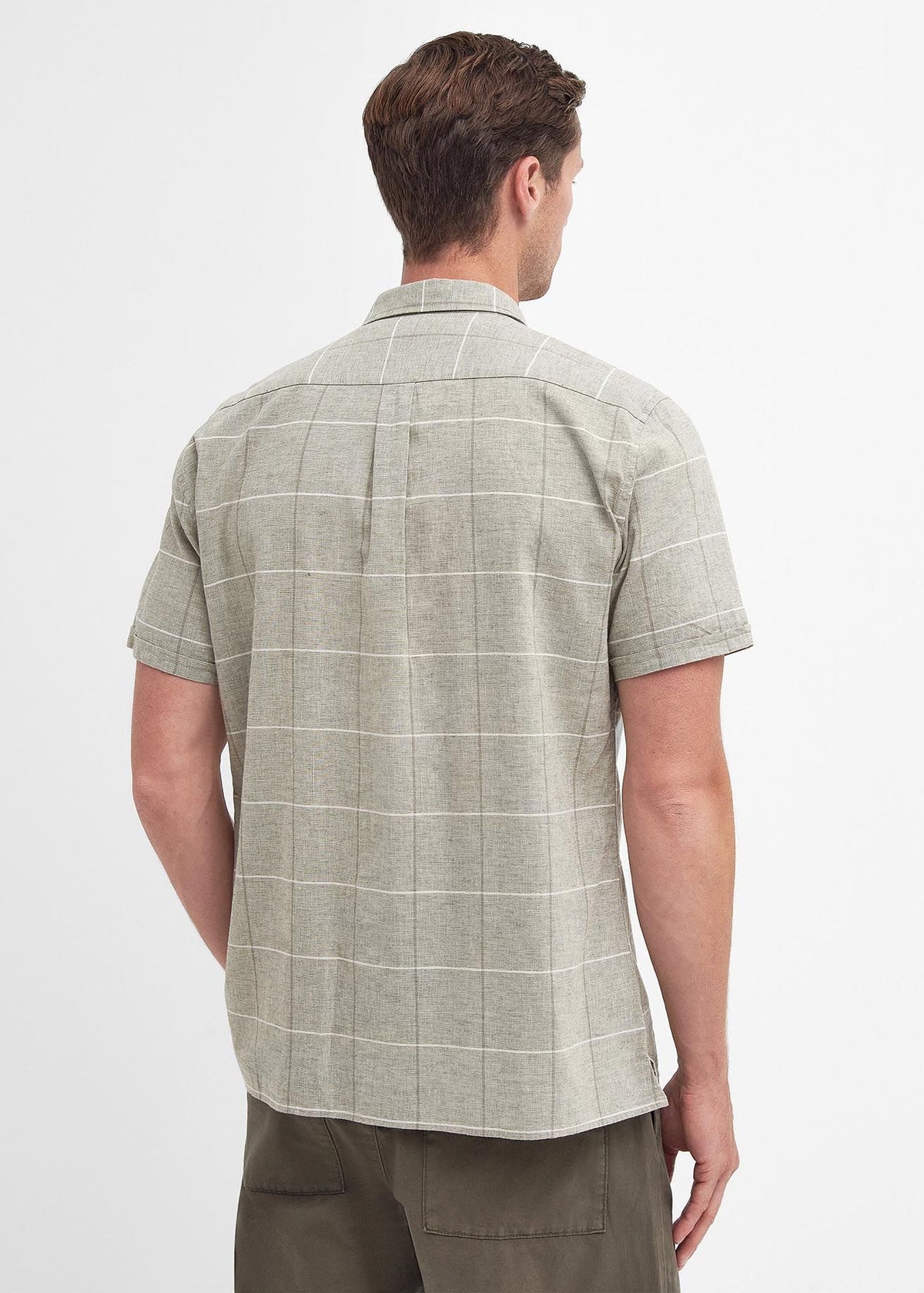 Barbour Swaledale Short Sleeve Regular Shirt Olive