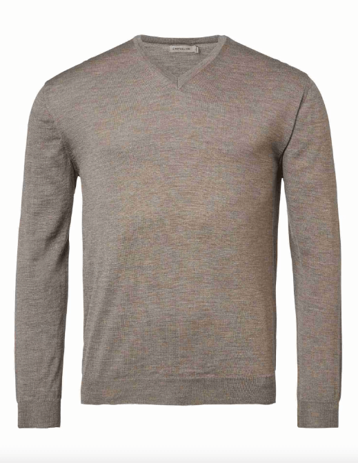 Chevalier Aston Merino Pullover Taupe