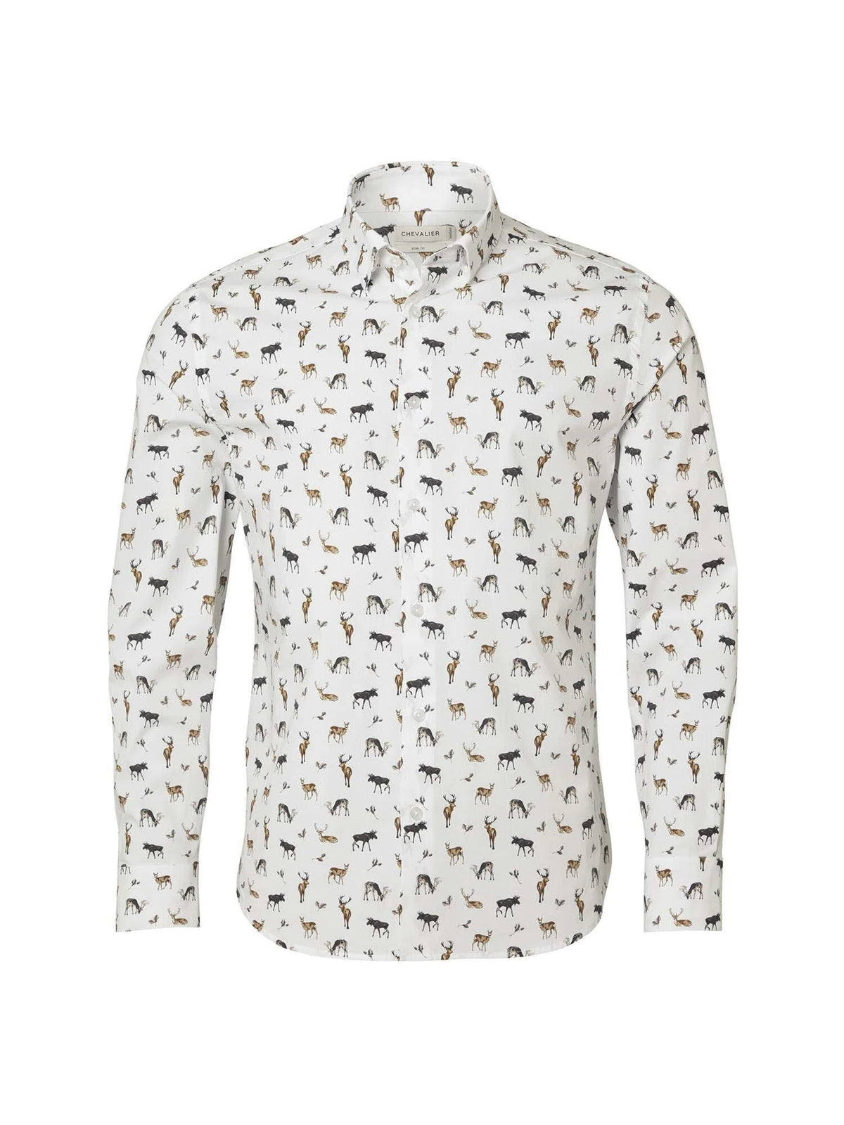 Chevalier Danson Contemporary Fit Shirt Royal Family Print