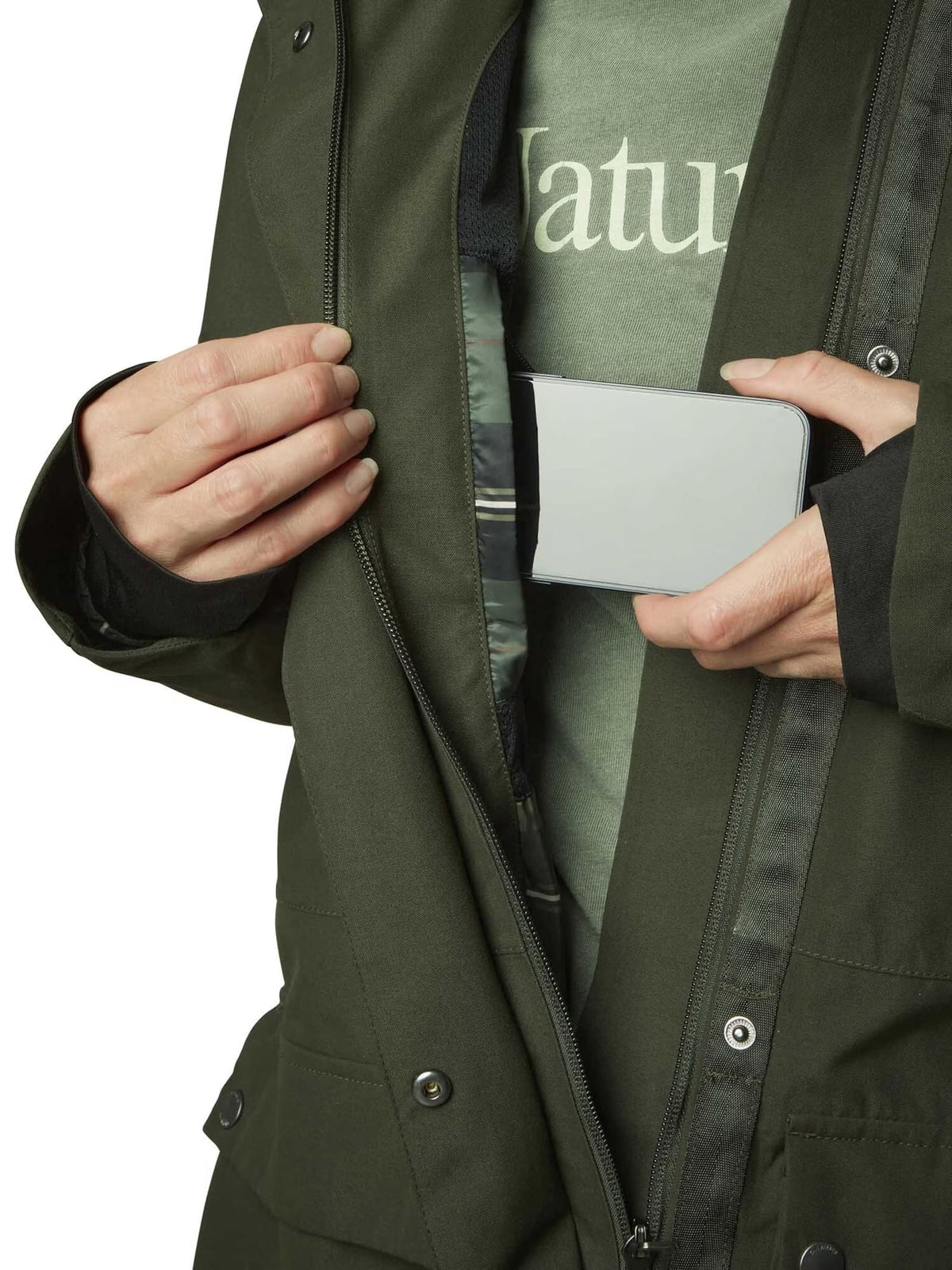 Chevalier Fractus Women's Chevalite Rain Coat Green