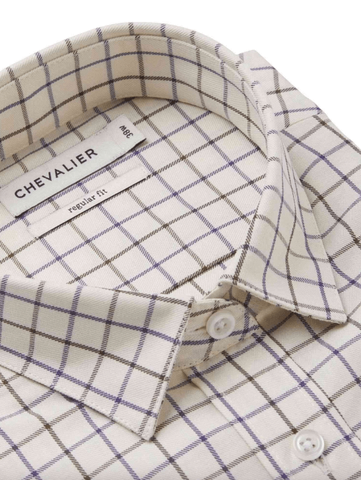 Chevalier Sheppey Women's Shooting Fit Shirt Chestnut Tattersall