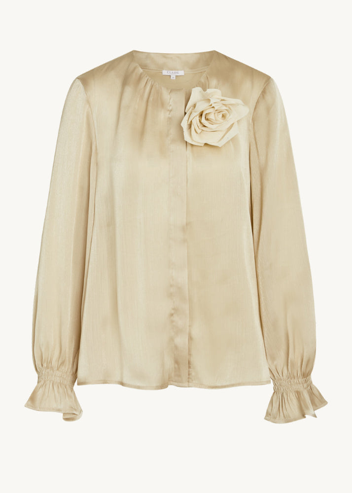 Claire CWReyhan Blus Sandstonemelange
