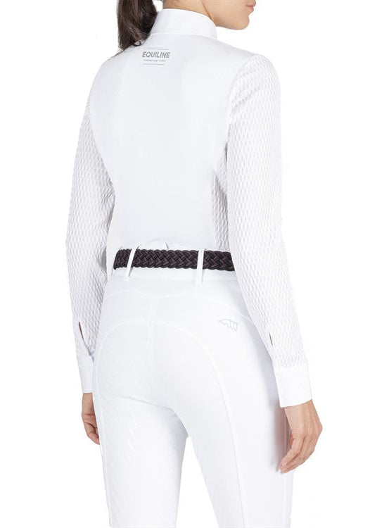 Equiline Catic Competition Long Sleeve White