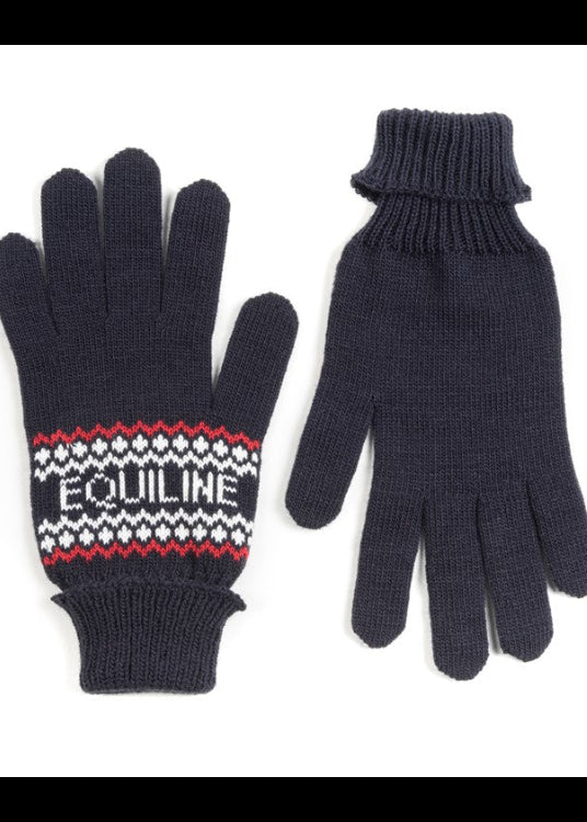 Equiline Christmas Dondy Gloves