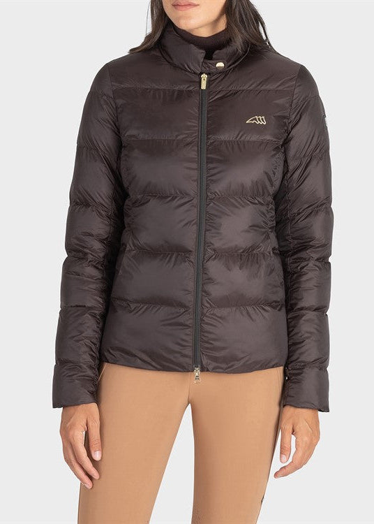 Equiline Elanne Puffer Jacket Liquorice