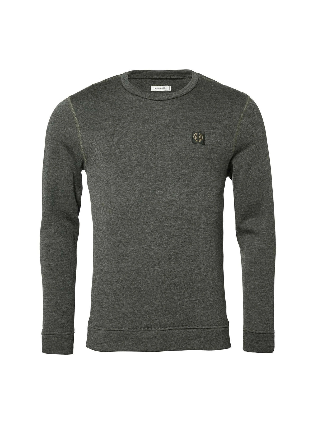 Chevalier Grizzly Wool Sweatshirt Midnight Pine Men's