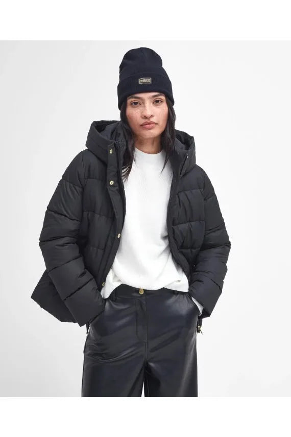 Barbour International  Barron Puffer Black