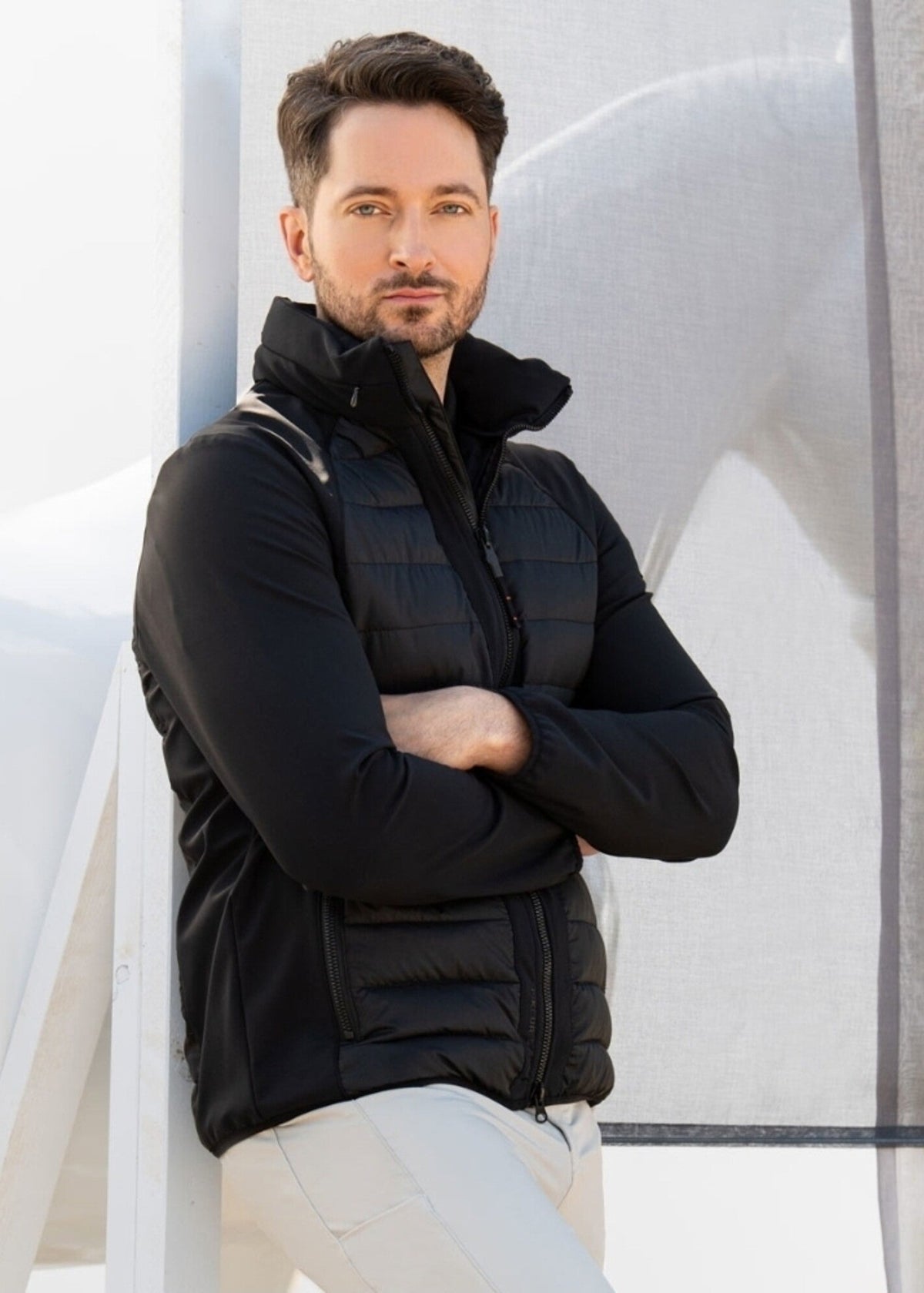 Pikeur Men's Sports Hybrid Jacket Black