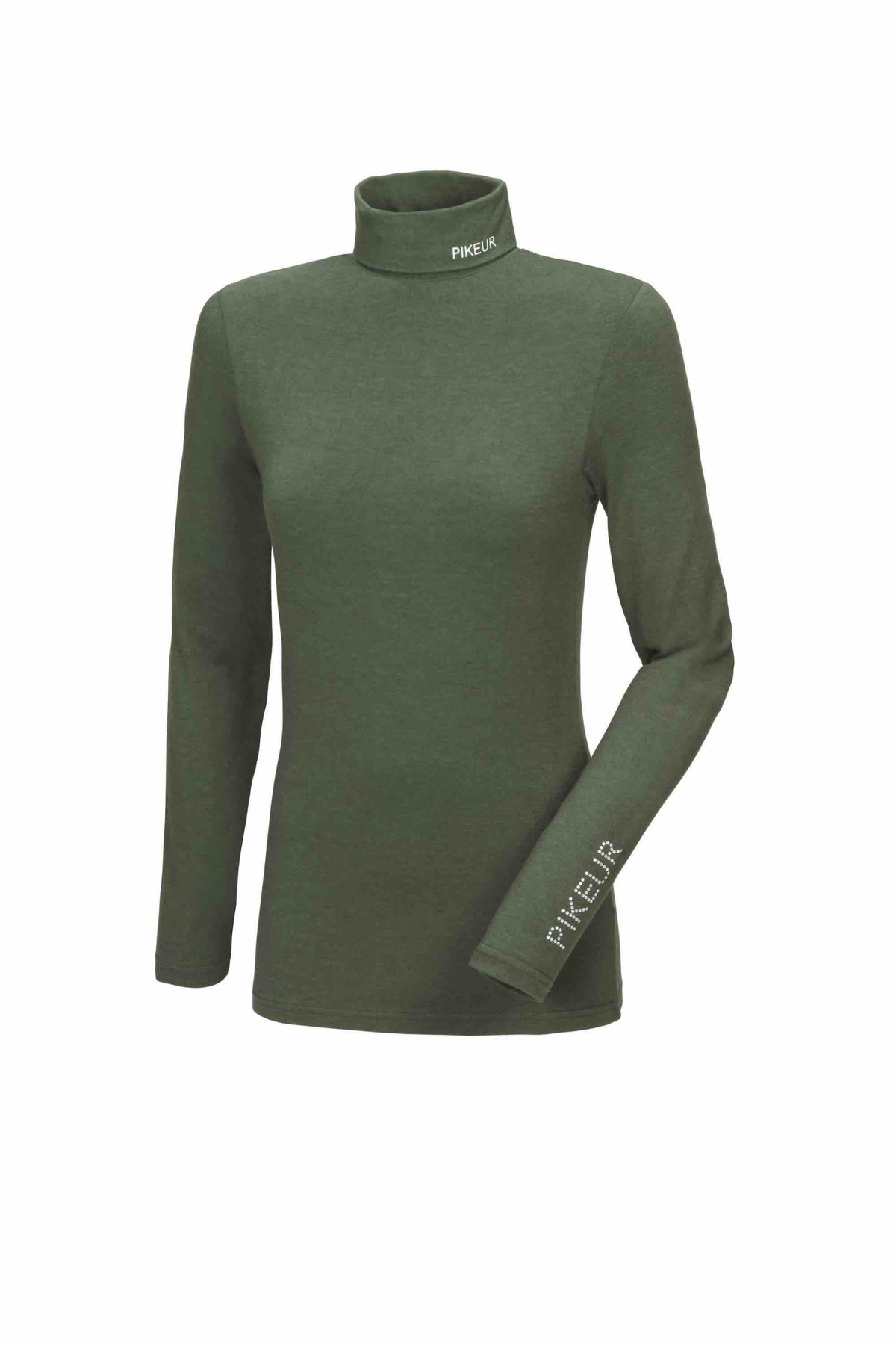 Pikeur Rollneck Sports Polo Green