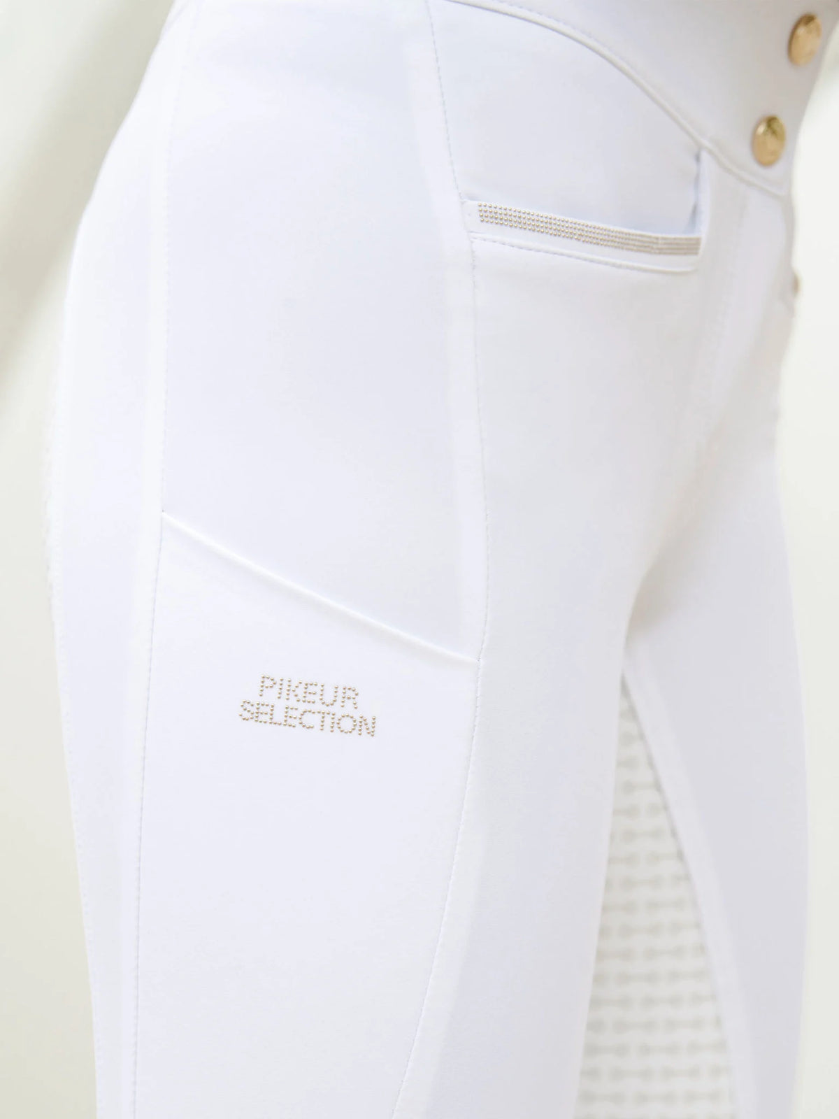Pikeur Violette Full Grip White
