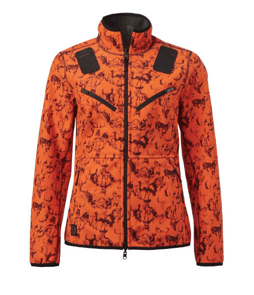 Chevalier Mist Windblocker Reversible Women's Jacket High Vis Orange Deer